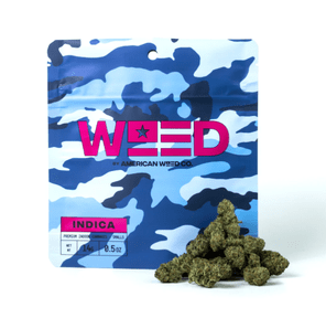 American Weed Co. WEED Flower Blueberry Cream Cake 3.5g