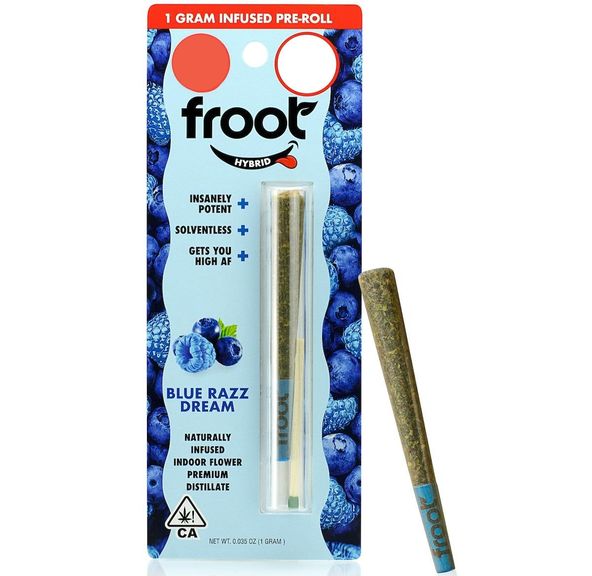 Froot - Preroll - 1g - Blue Razz Dream
