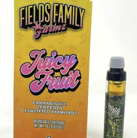 Fields Family Farmz Juicy Fruit 1g Liquified Diamonds Disposable 92%