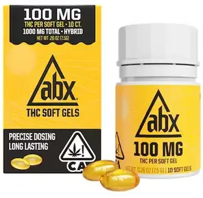 ABX - 100mg THC Soft Gels - 10ct
