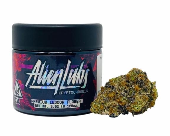 B. Alien Labs 3.5g Flower - Quality 9.5/10 - Krypto Chronic (~30% THC)