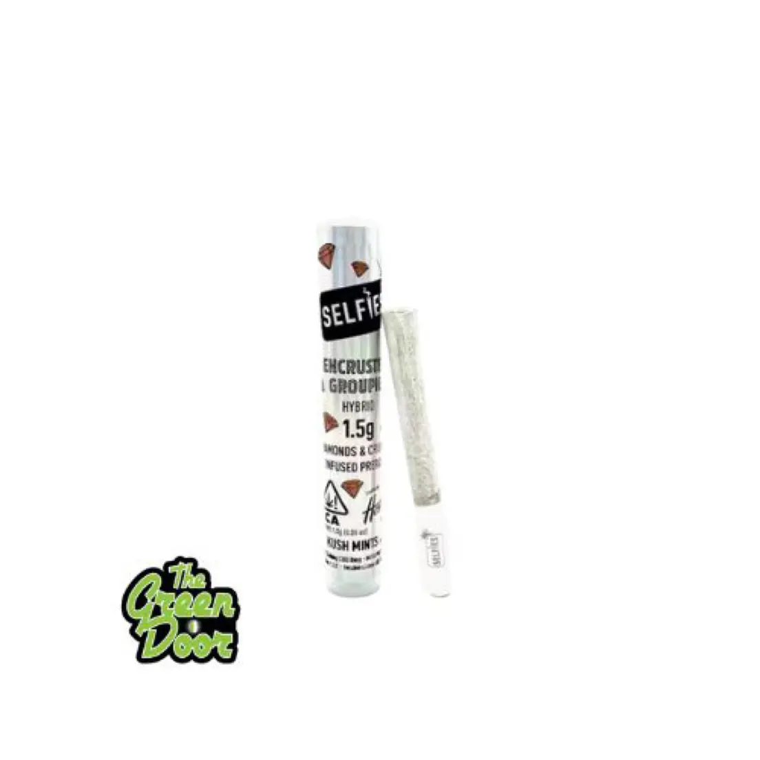 SELFIES - Kush Mints - Encrusted Infused Preroll - 1.5G***