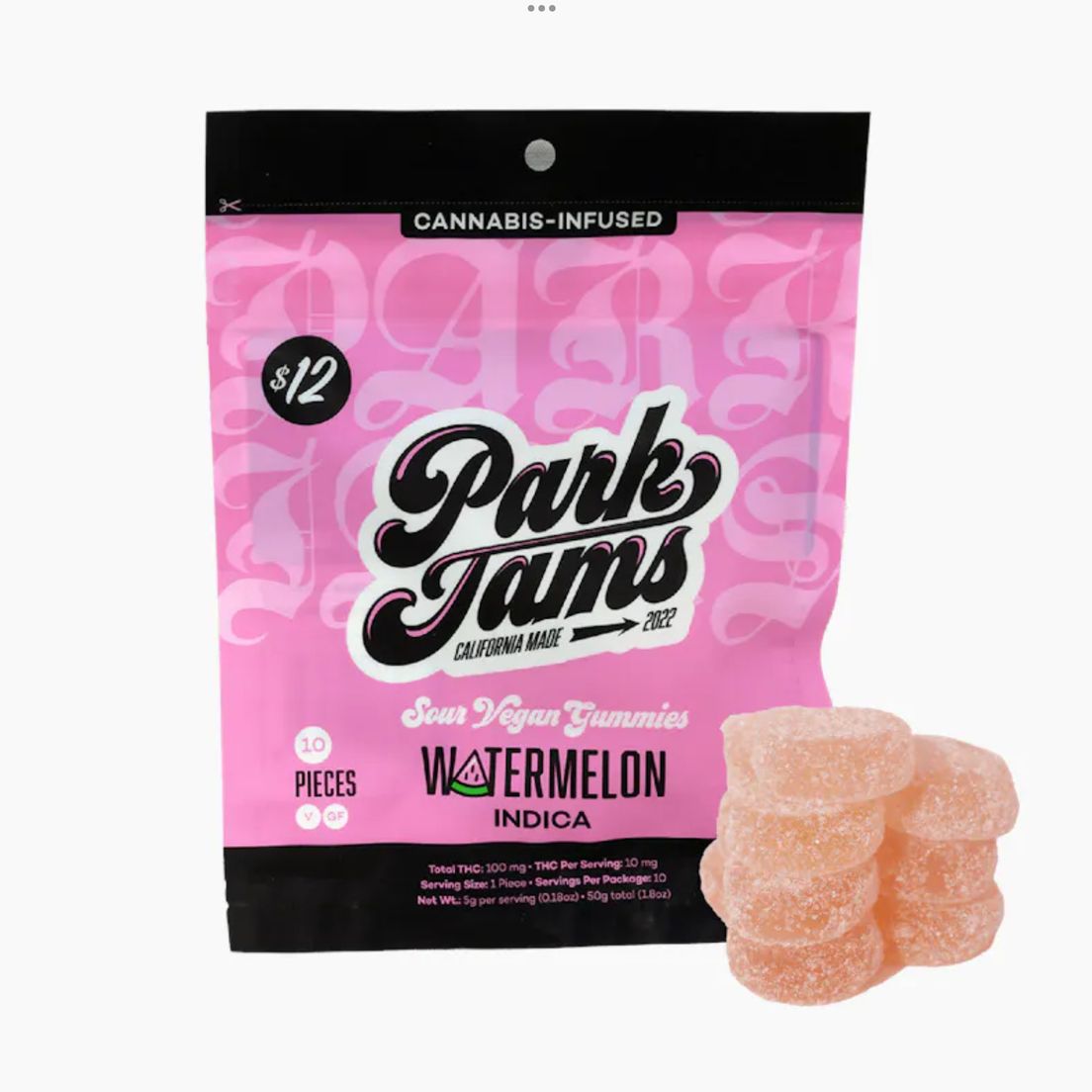 100mg Gummy - Park Jams - Watermelon