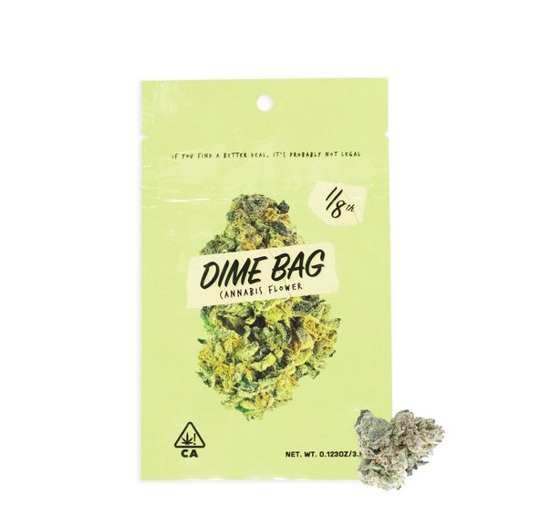 Dime Bag | Bud | Boss OG | 3.5g | Hybrid | 30.24% THC