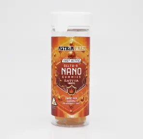 AF 20mg THC NANO Sativa Gummies, 20ct.