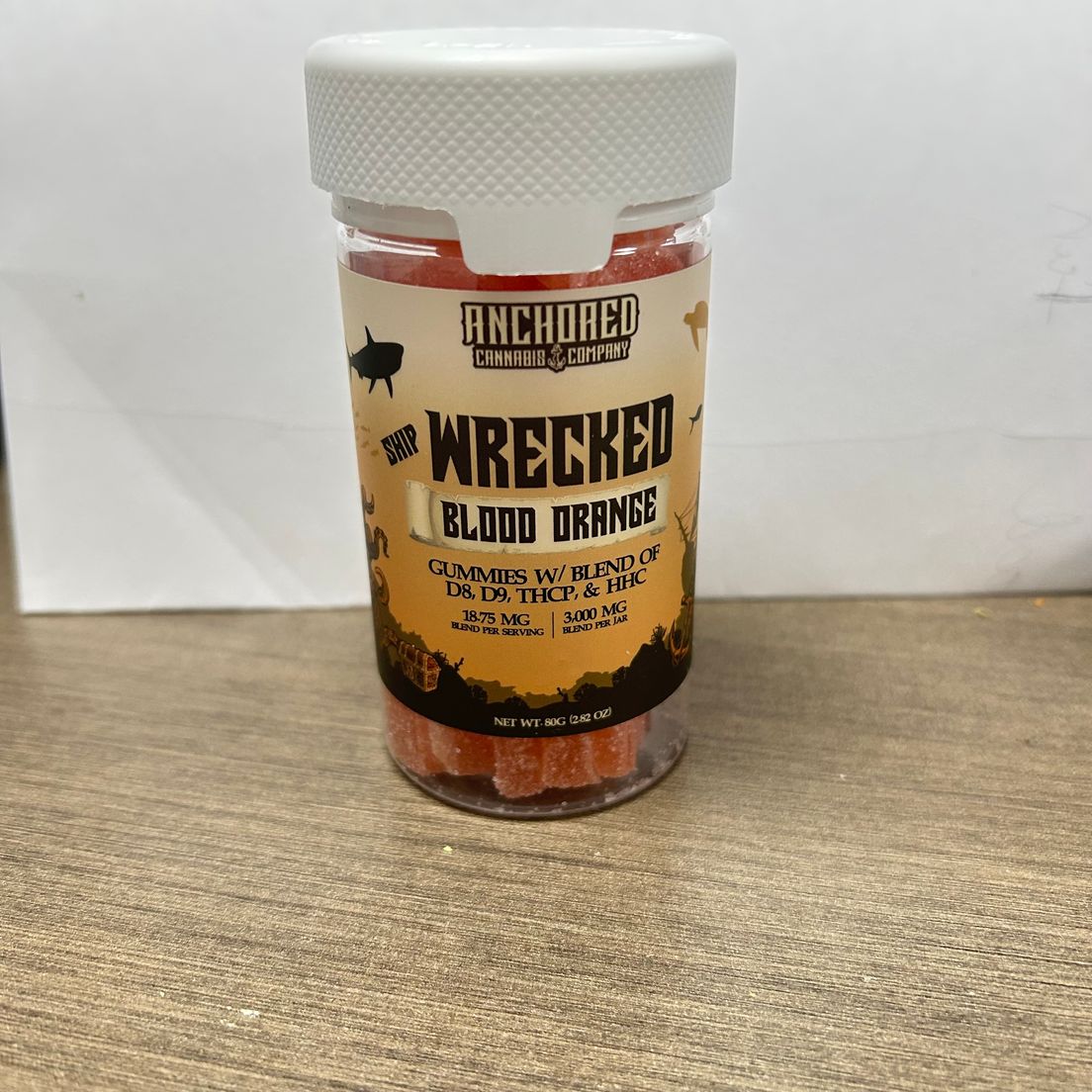 Anchored Shipwrecked Gummy's - Blood Orange
