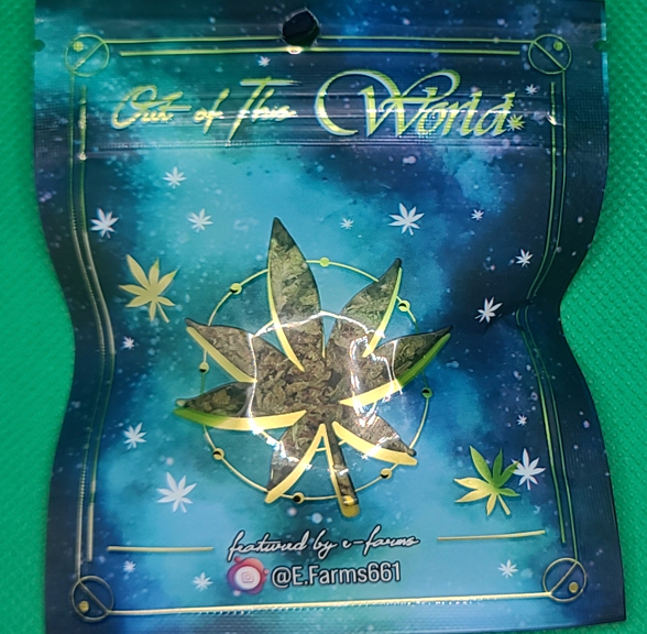 E-farms Out of This World - Jet Fuel - 3.5g ( THC: 30.21% )