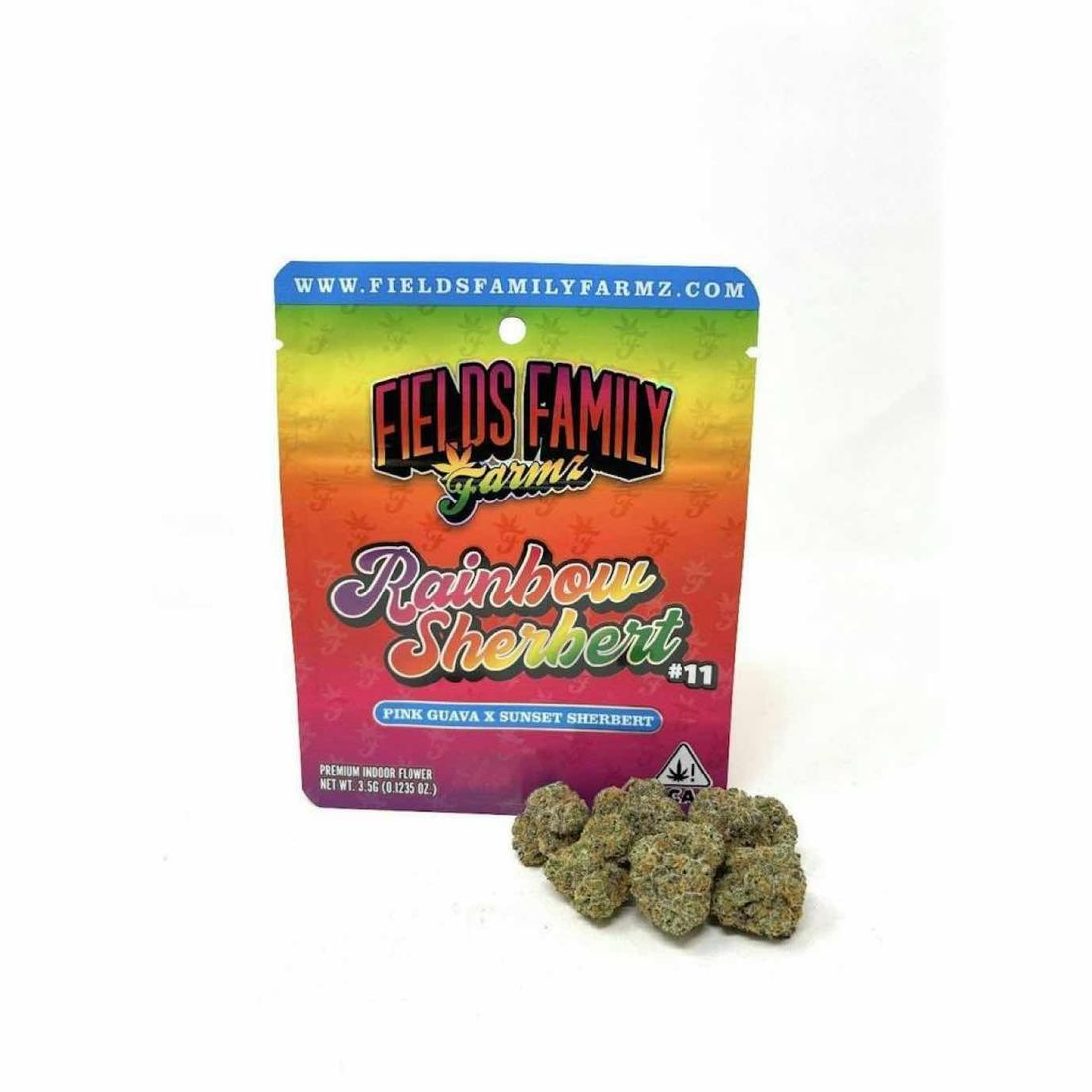 Fields Family Farmz - Rainbow Sherbert - Smalls - Bag 3.5g