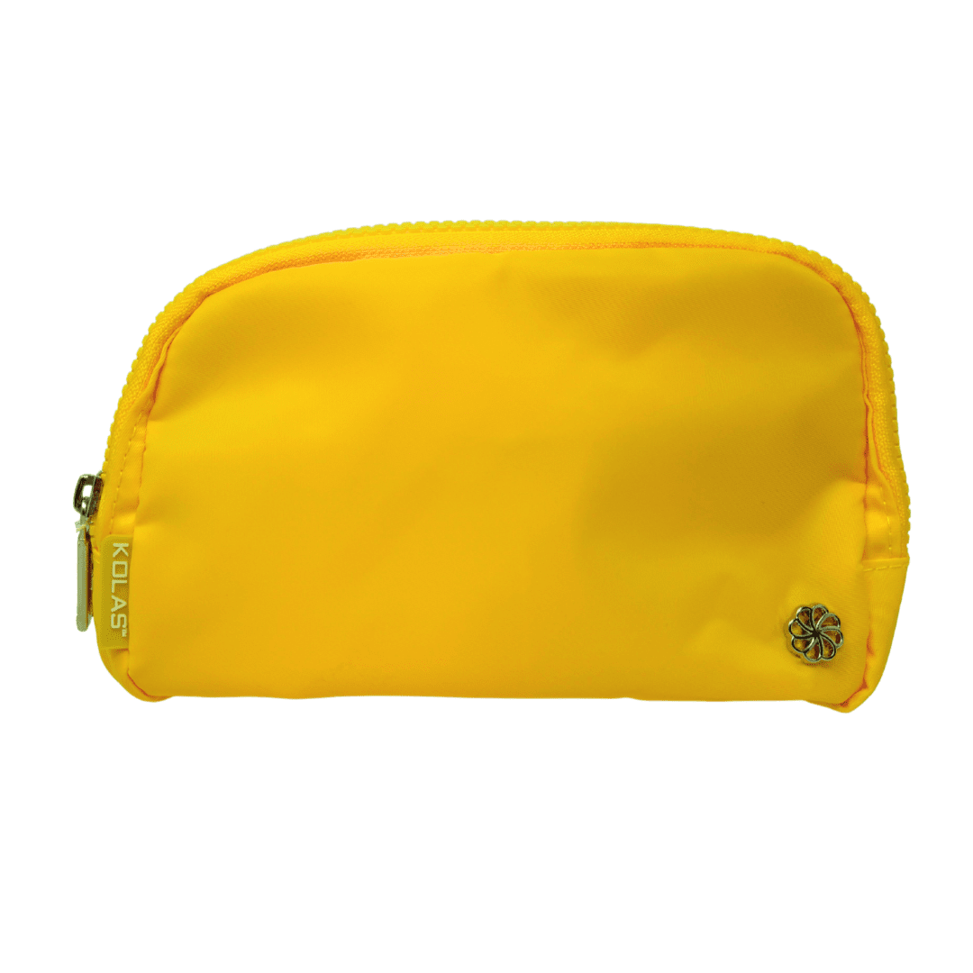 Kolas Branded Designer Fanny Pack Yellow