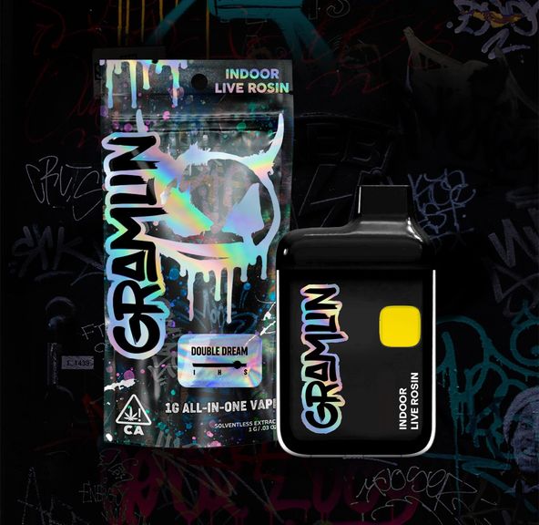 Gramlin- Alien OG Live Rosin Disposable 1g (I)