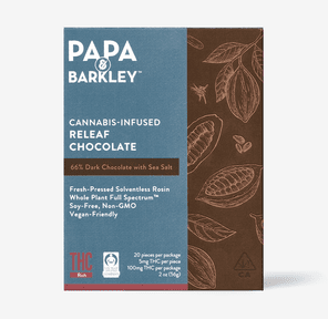 PAPA & BARKLEY - THC RICH DARK CHOCOLATE SEA SALT