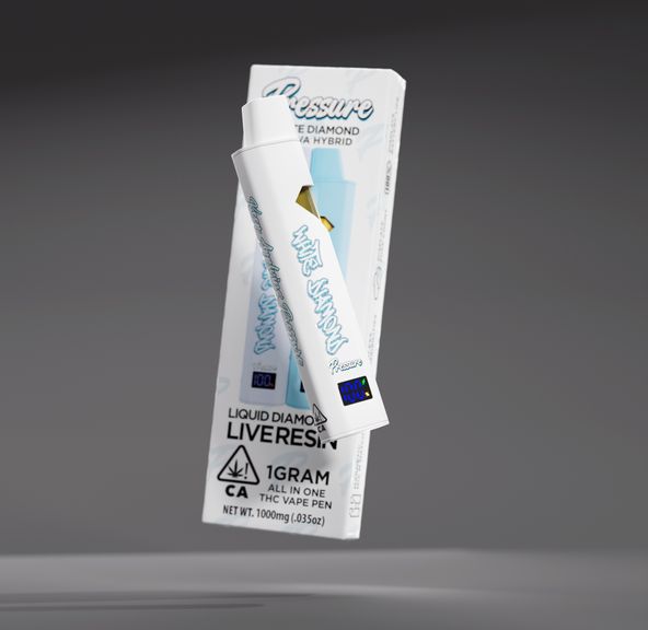Pressure - White Diamond AIO Vape 1g