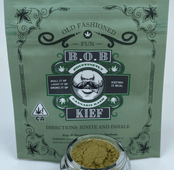 Hippie Crasher (sativa) - 1g KIEF (THC 32%) by BOB Stash