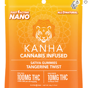 KANHA NANO- TANGERINE TWIST 100MG