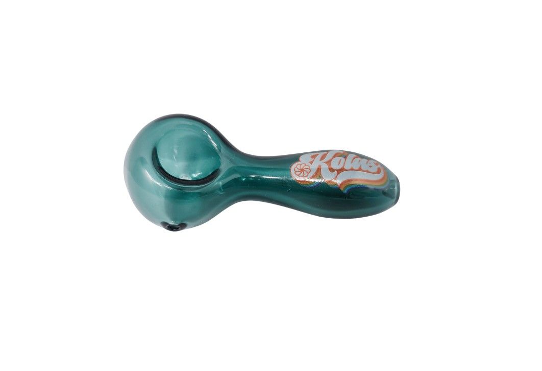 Kolas Branded Pipe 70's Logo Teal
