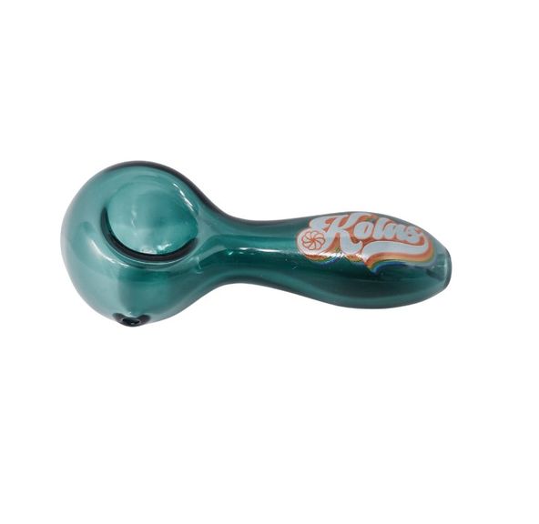 Kolas Branded Pipe 70's Logo Teal