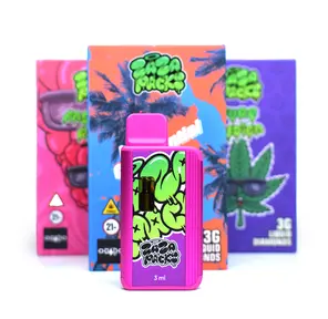 ZAZA Packs | 3g Vape | Liquid THC Diamonds | Indica | Assorted | $70.00