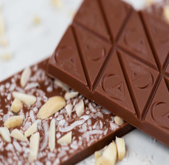 Almond Coconut Sea Salt Chocolate | 20 Piece | Coast Cannabis
