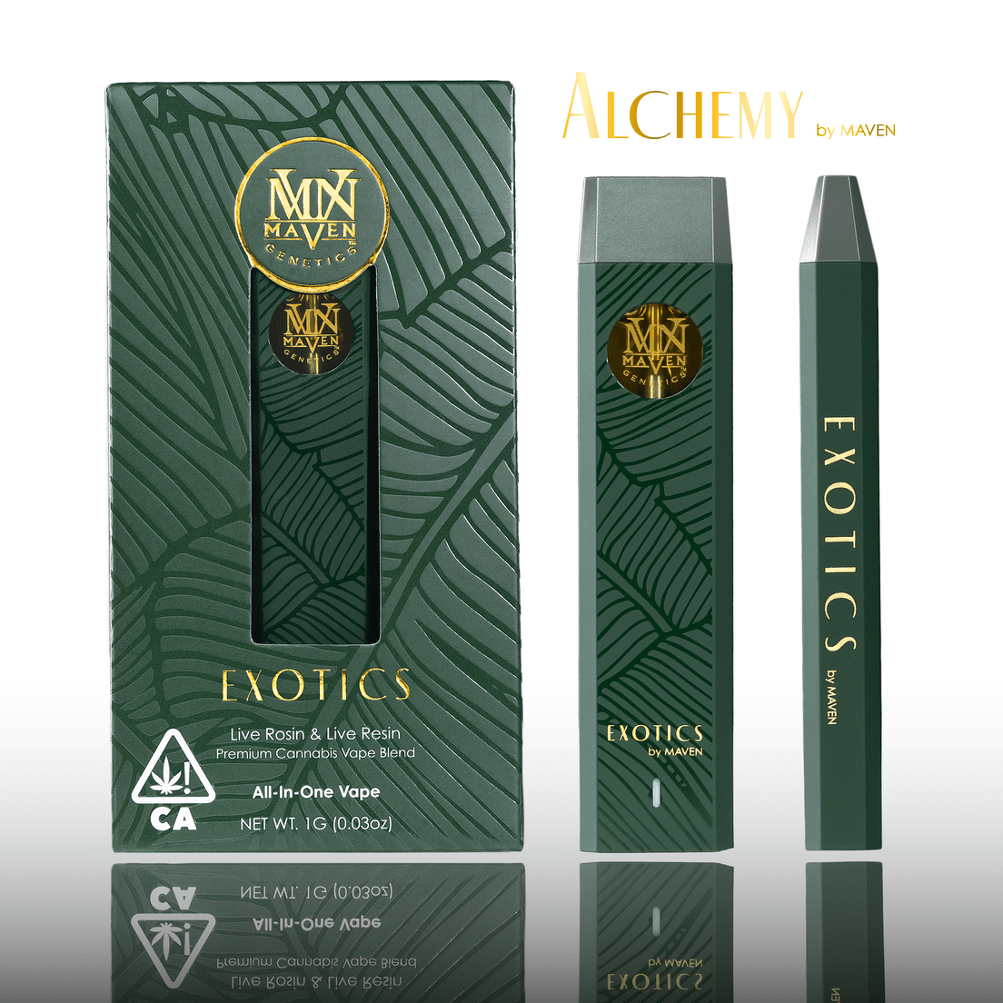 Maven Alchemy AIO Vape Exotics 1g