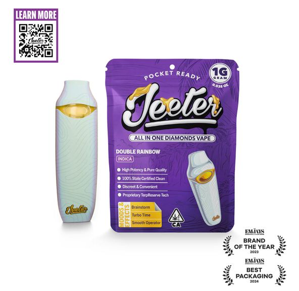 Jeeter - AIO Liquid Diamonds - 1g - Double Rainbow