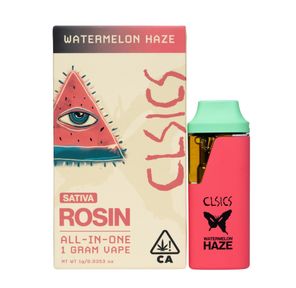 CLSICS Live Rosin AIO Vape Watermelon Haze 1g