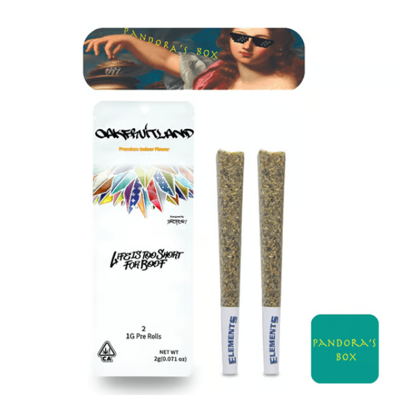 Oakfruitland - Pandora's Box Dual Pack Preroll 2g