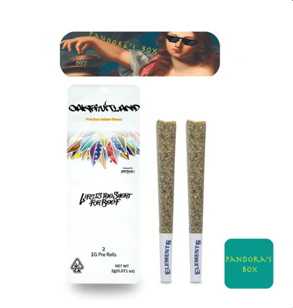 Oakfruitland - Pandora's Box Dual Pack Preroll 2g