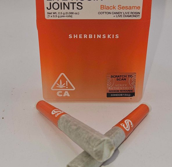 Mini Sherbinskis - Pre-Rolls - Black Sesame - 5ct