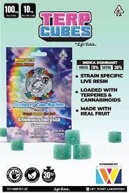 Blueberry Time Machine Terp Cubes