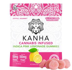 Kanha- PINK LEMONADE INDICA GUMMIES