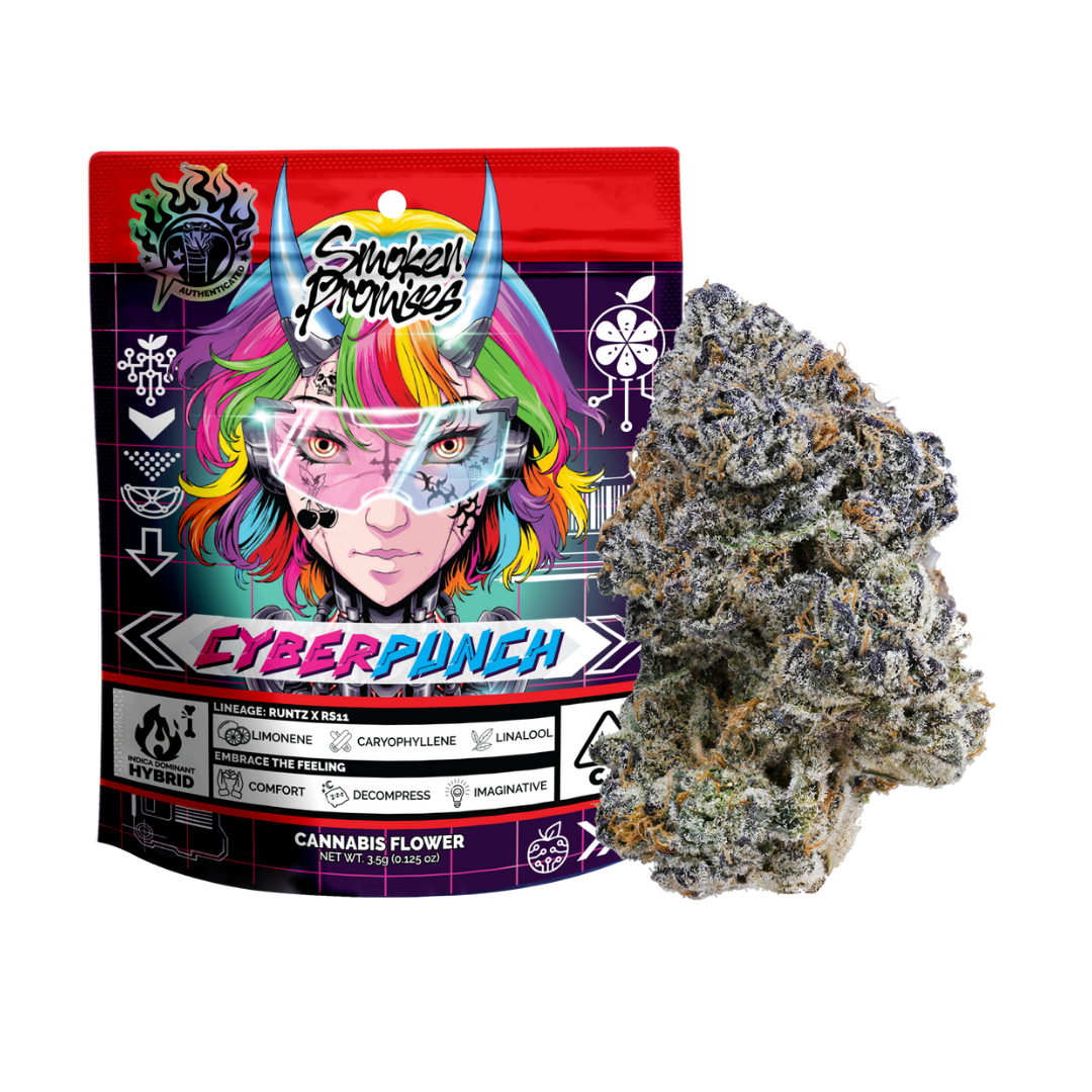 Smoken Promises | Flower | 3.5g | Cyber Punch