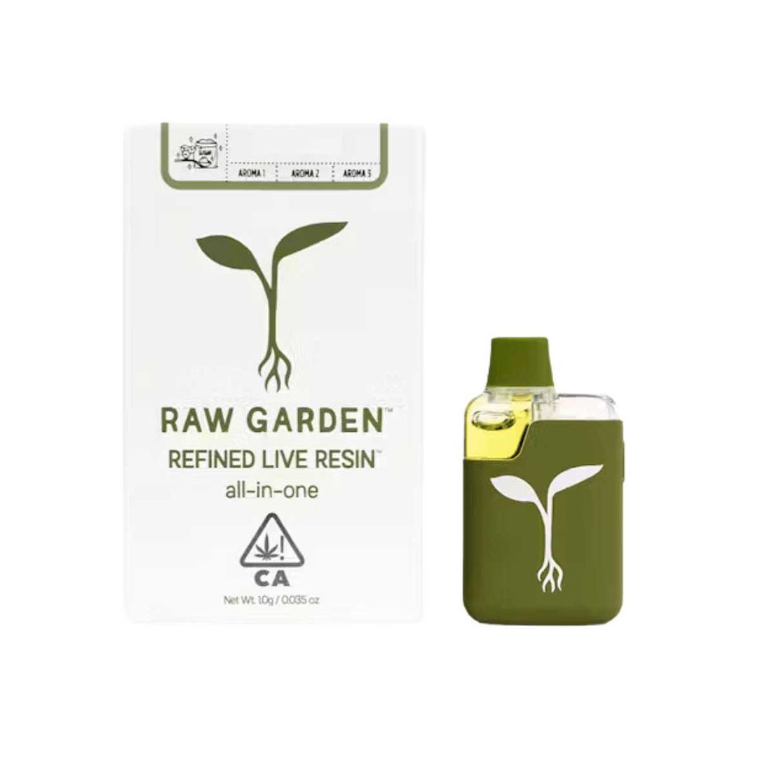 Raw Garden - Refined Live Resin - AIO - 1g - Secret Fire