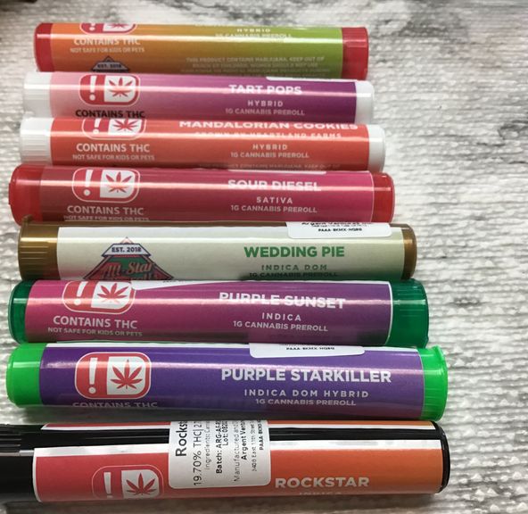 All star 1 g pre rolls