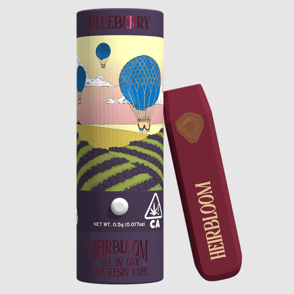 Blueberry Live Resin Vape