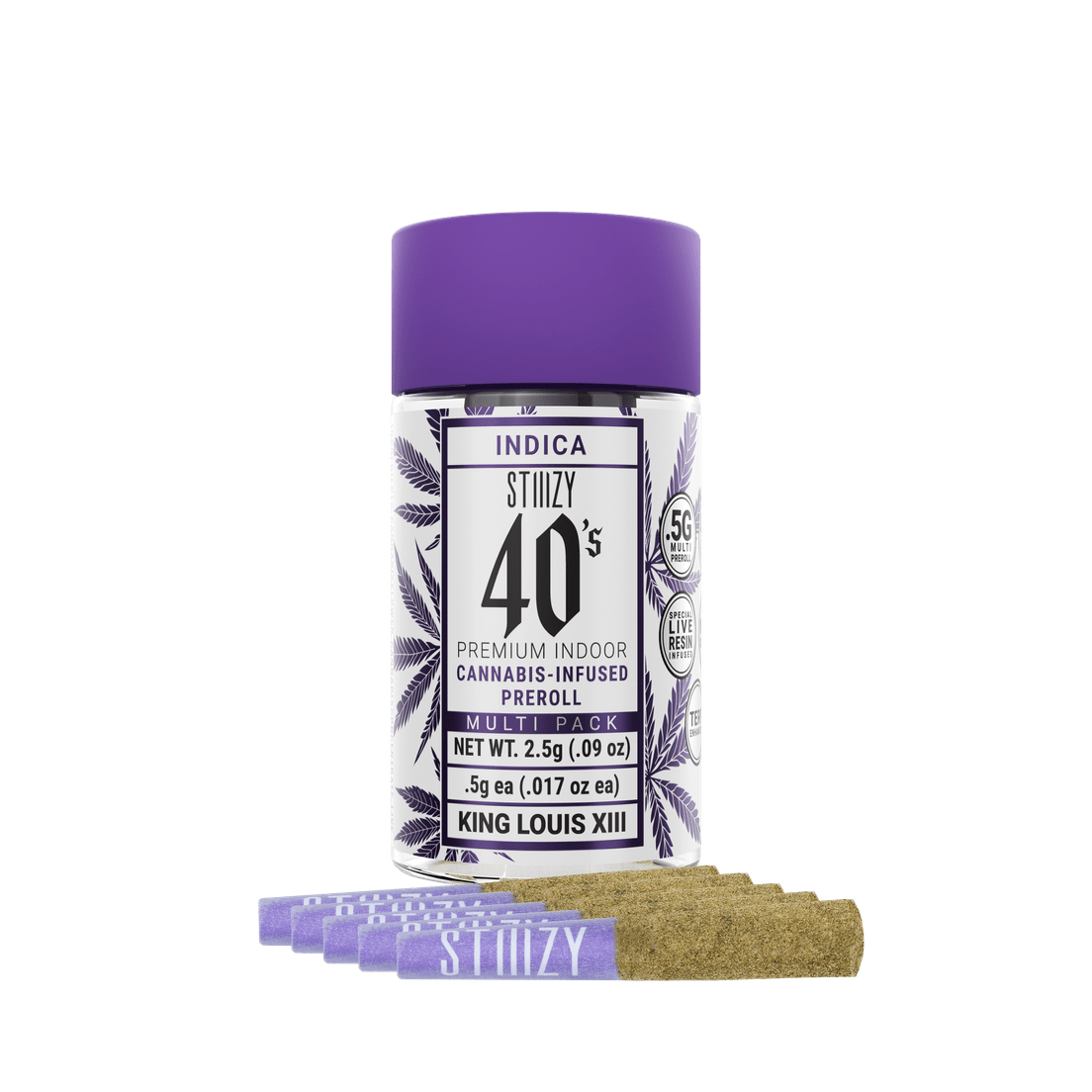 .5G 40s PREROLL MULTI PACK - KING LOUIS XIII