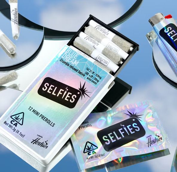 SELFIES - Infused Preroll 12 Pack (3g) - Blue Dream