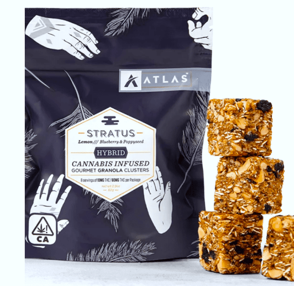 Atlas Granola Clusters- Lemon Blueberry