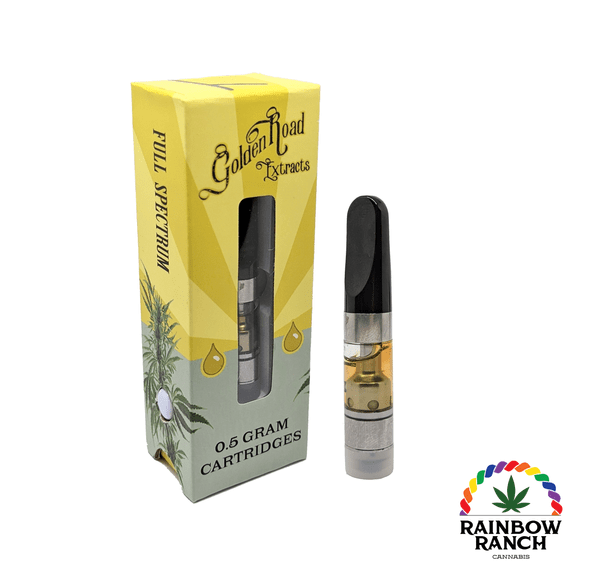 Full Spectrum Cured Resin Vape Cartridge - .5g - Green Crack