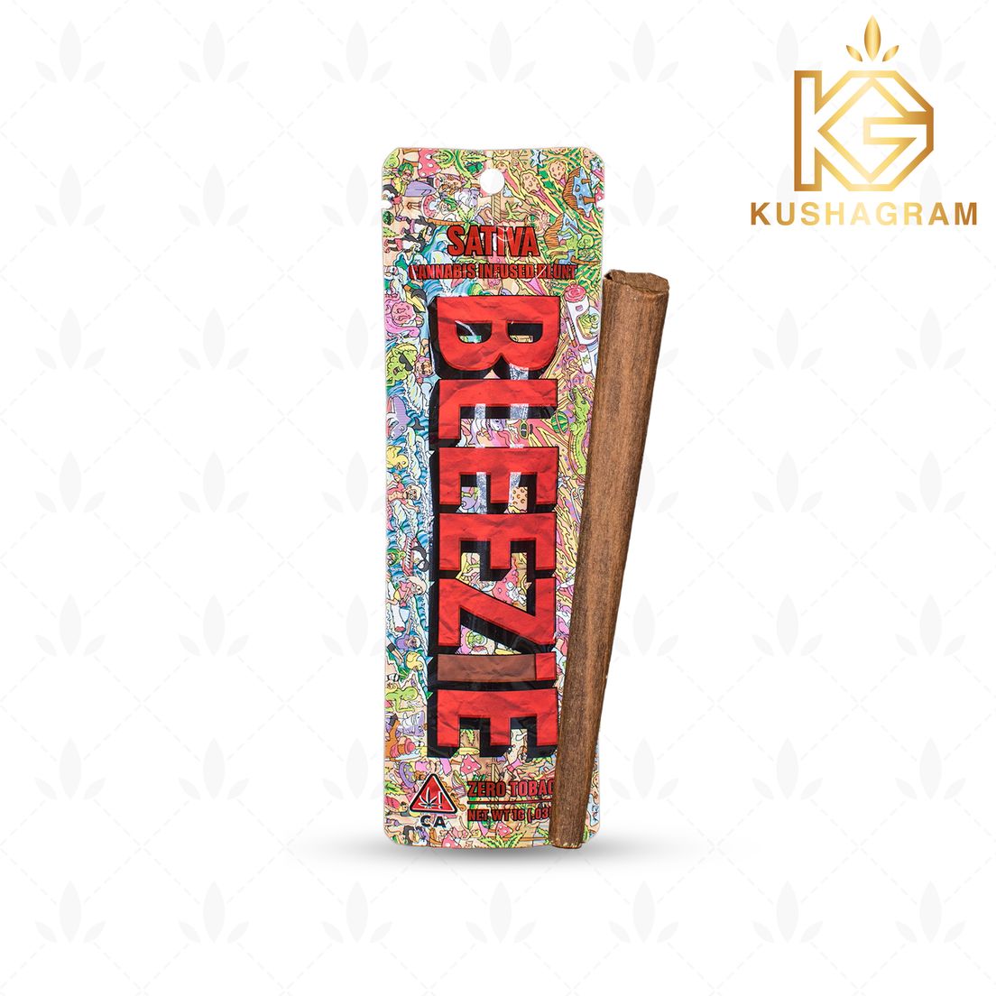 .⠀BLEEZIE 1 Gram Infused Pre-Rolled Blunt SATIVA