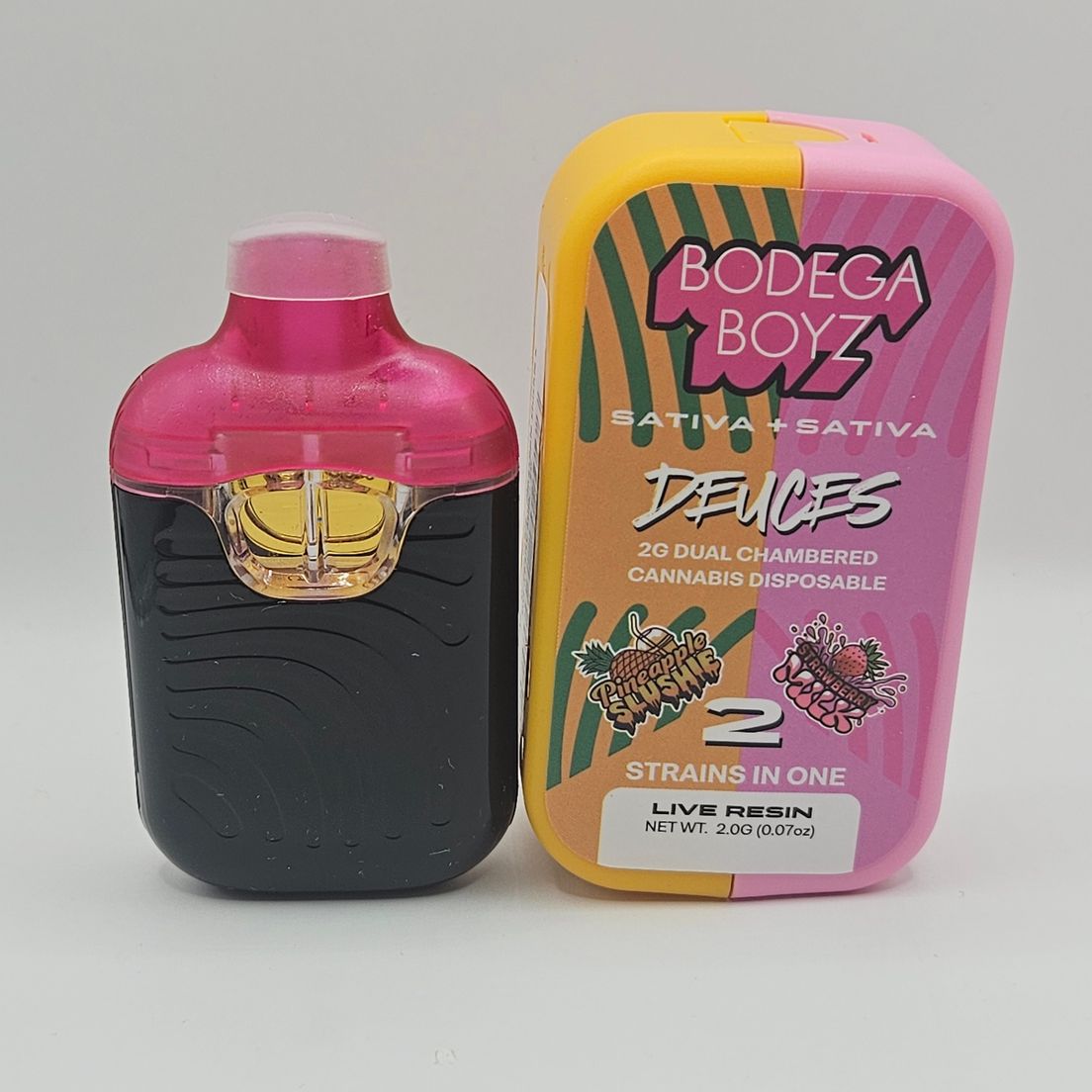 Bodega Boyz - Disposable - Pineapple Slushie x Strawberry Milk - 2G