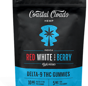 Coastal Clouds Gummies - Red White & Berry