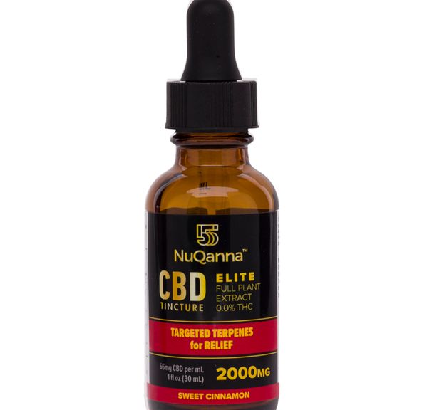 NuQanna Elite Relief Tincture 2000mg