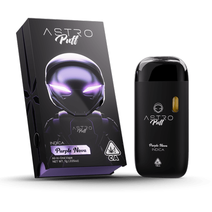 Astro Puff Purple Nova All In One Vape