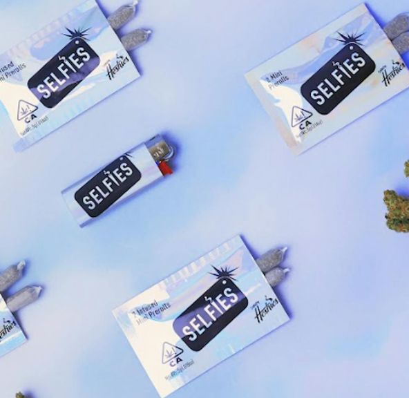 SELFIES - 2 Pack (.5g ) Infused Preroll - Ice Cream Cake