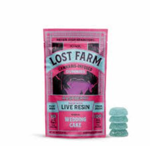 Lost Farm Raspberry 'Wedding Cake' 100mg 40.00 g