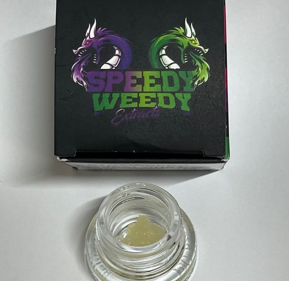 1. Speedy Weedy 1g Cured Resin Sauce - Frozen Margarita (S) 3/$60 Mix/Match