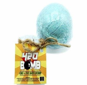 420 Bomb Topical Bath Bomb 50 Mg 1:1 THC to CBD