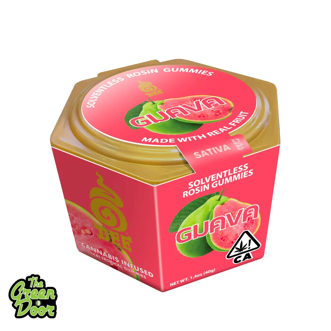 DEE THAI - Guava 1:1 THC:CBG - Gummies - 100mg