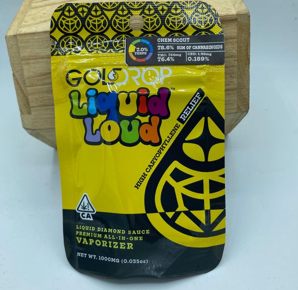 Gold Drop - Chem Scout 1g Liquid Diamond CDT Disposable Vape