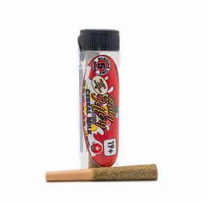 1 x 0.5G Single Baby Jeffery - Cereal Milk Hybrid Pre-Rolled Hemp Blunt by PEX / PEM